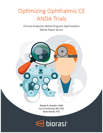 Optimizing Ophthalmic CE ANDA Trials