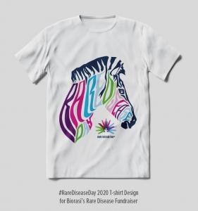 Rare Disease Day 2020 T-shirt Design